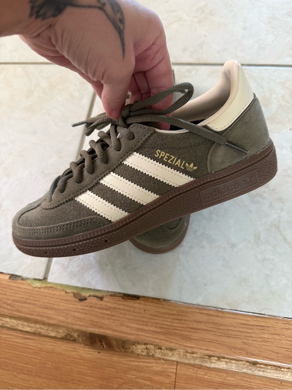 Adidas Spezial Sneaker - Olive Green